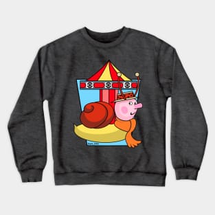 Brian the Snail - Magic Roundabout Crewneck Sweatshirt